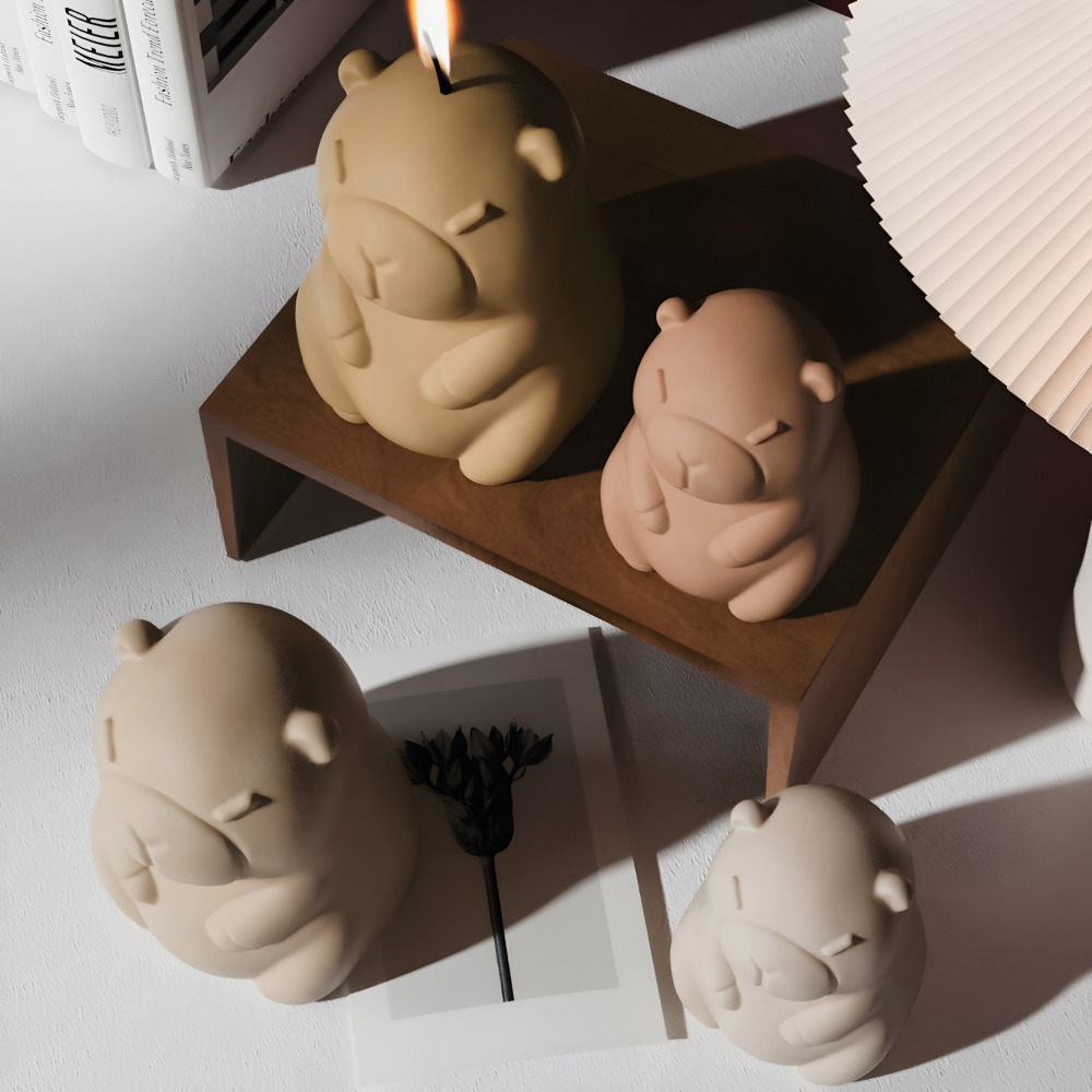 Staande Capibara geurkaars sil - Candle Supplies Store recensie en prijs