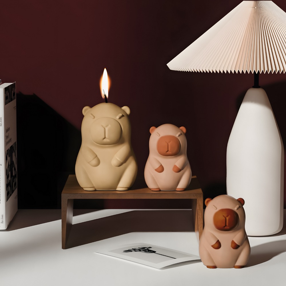 Staande Capibara geurkaars sil - Candle Supplies Store recensie en prijs
