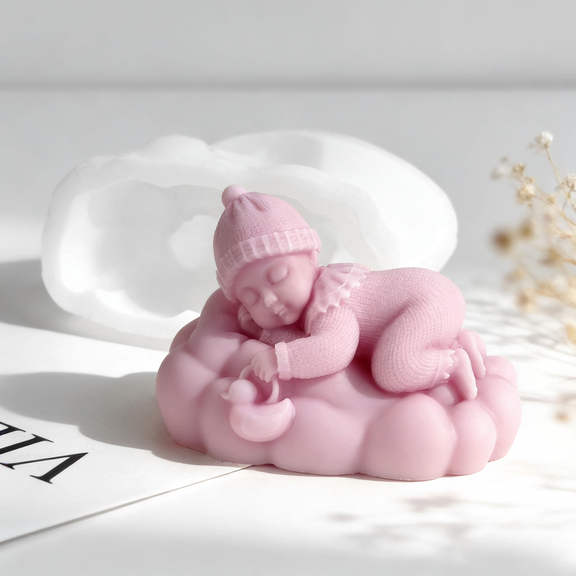 DIY Slapende Baby Siliconen Ka - Candle Supplies Store recensie en prijs