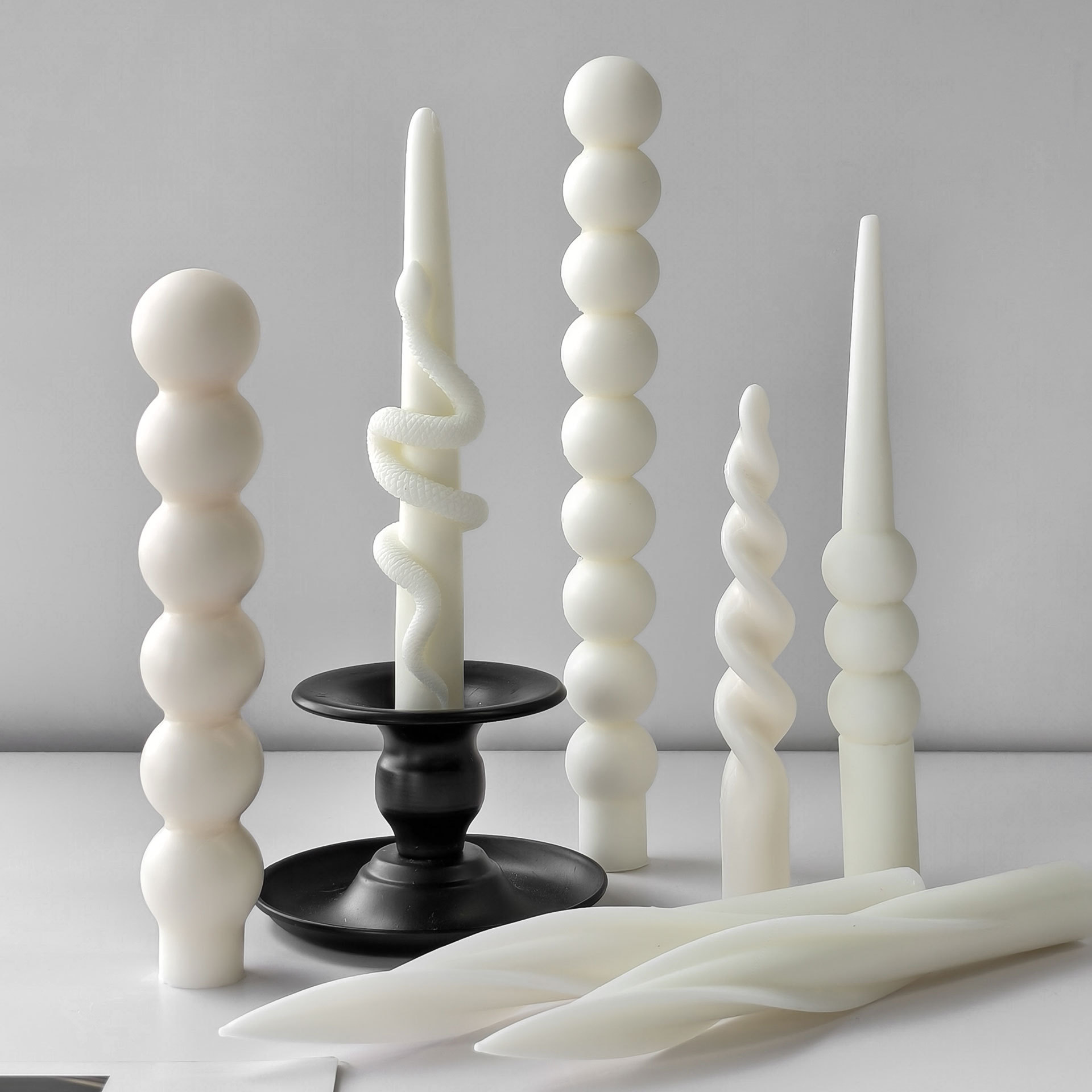 Geometrische lange staaf kaars - Candle Supplies Store recensie en prijs