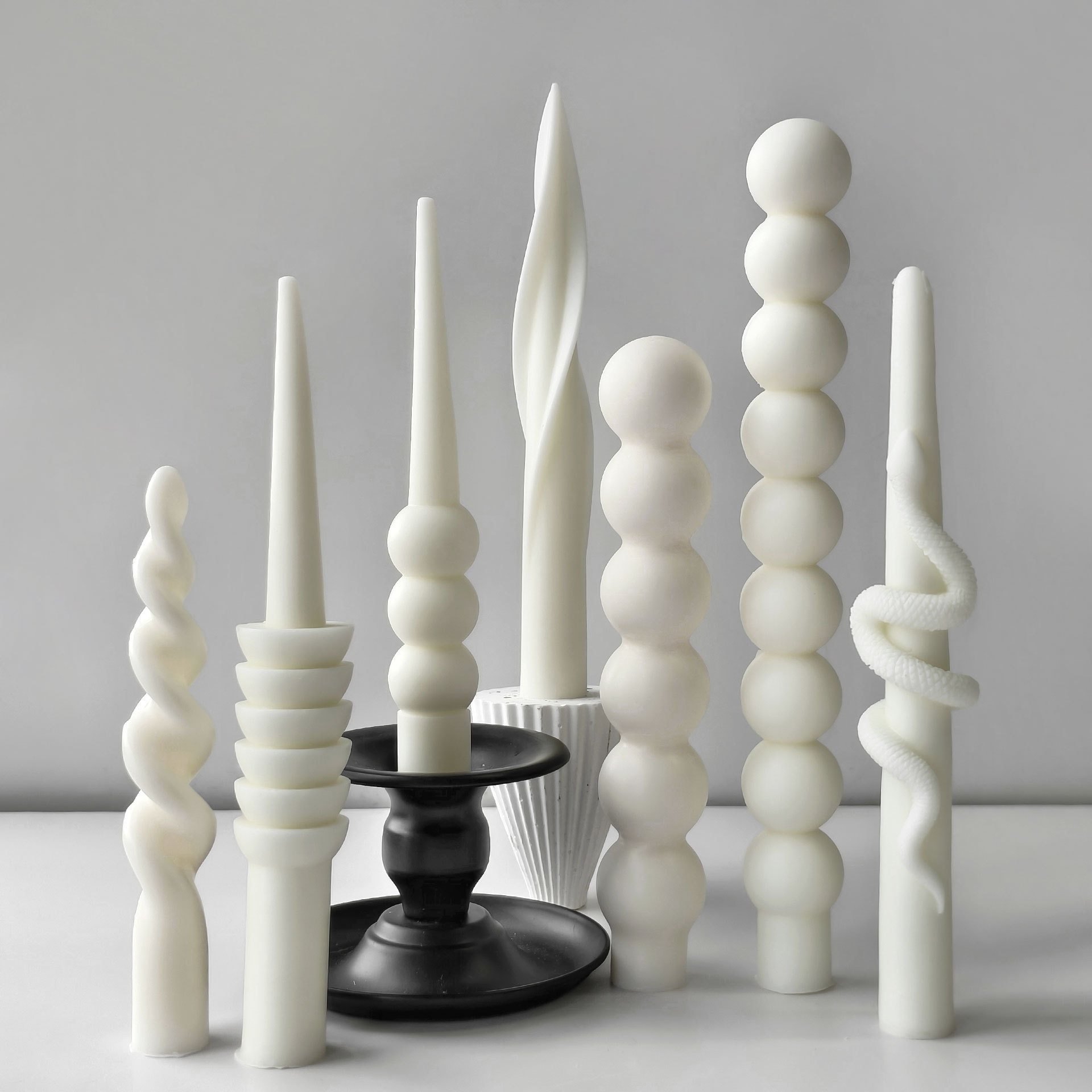 Geometrische lange staaf kaars - Candle Supplies Store recensie en prijs