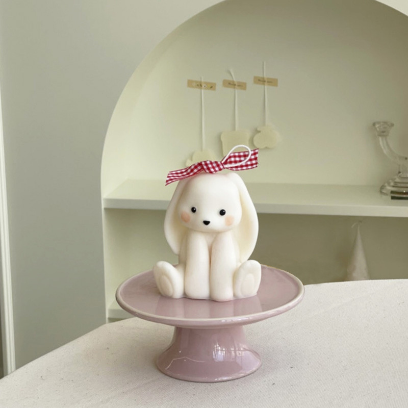 Zittend Konijn Siliconen Kaars - Candle Supplies Store recensie en prijs