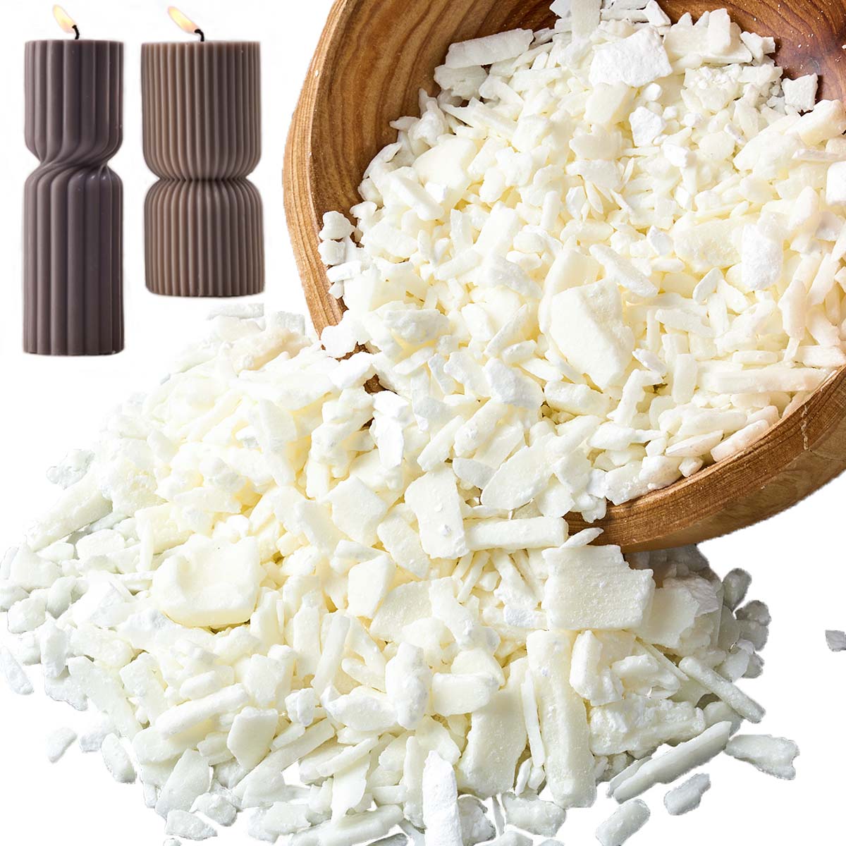 1 pond zuiver witte sojawas vo - Candle Supplies Store recensie en prijs
