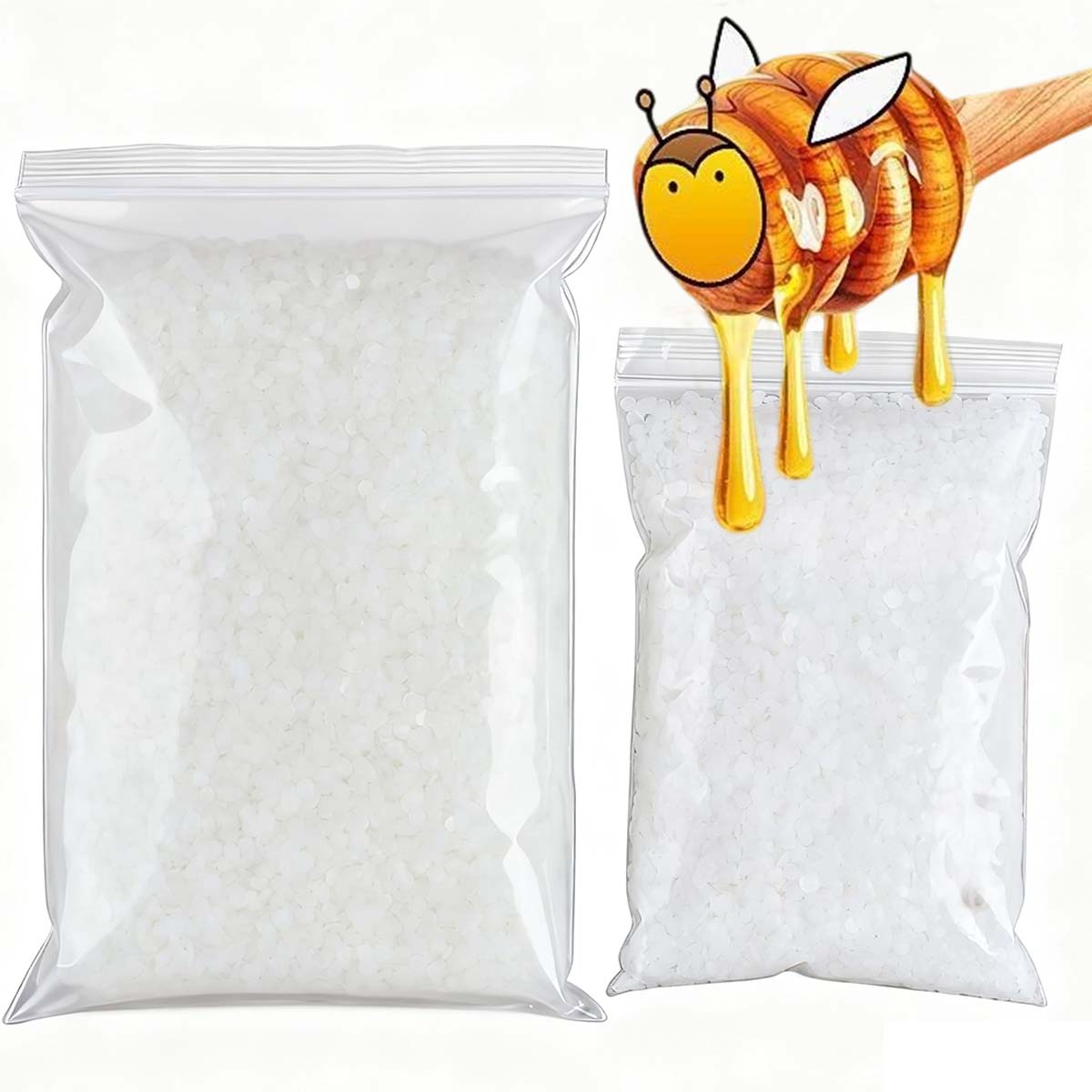 200g-1000g Witte Bijenwas Puur - Candle Supplies Store recensie en prijs