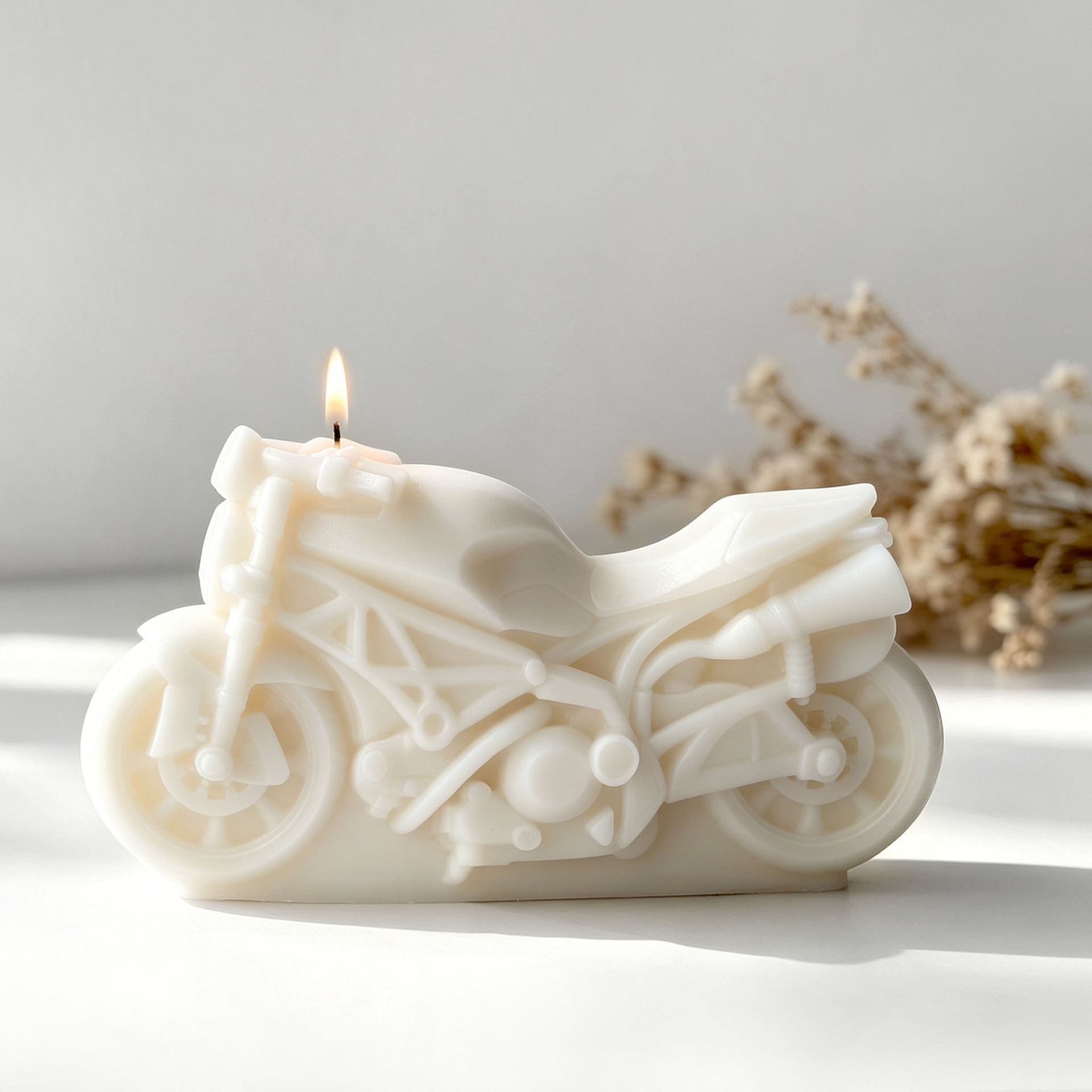 Motorcycle Design Kaars Silico - Candle Supplies Store recensie en prijs