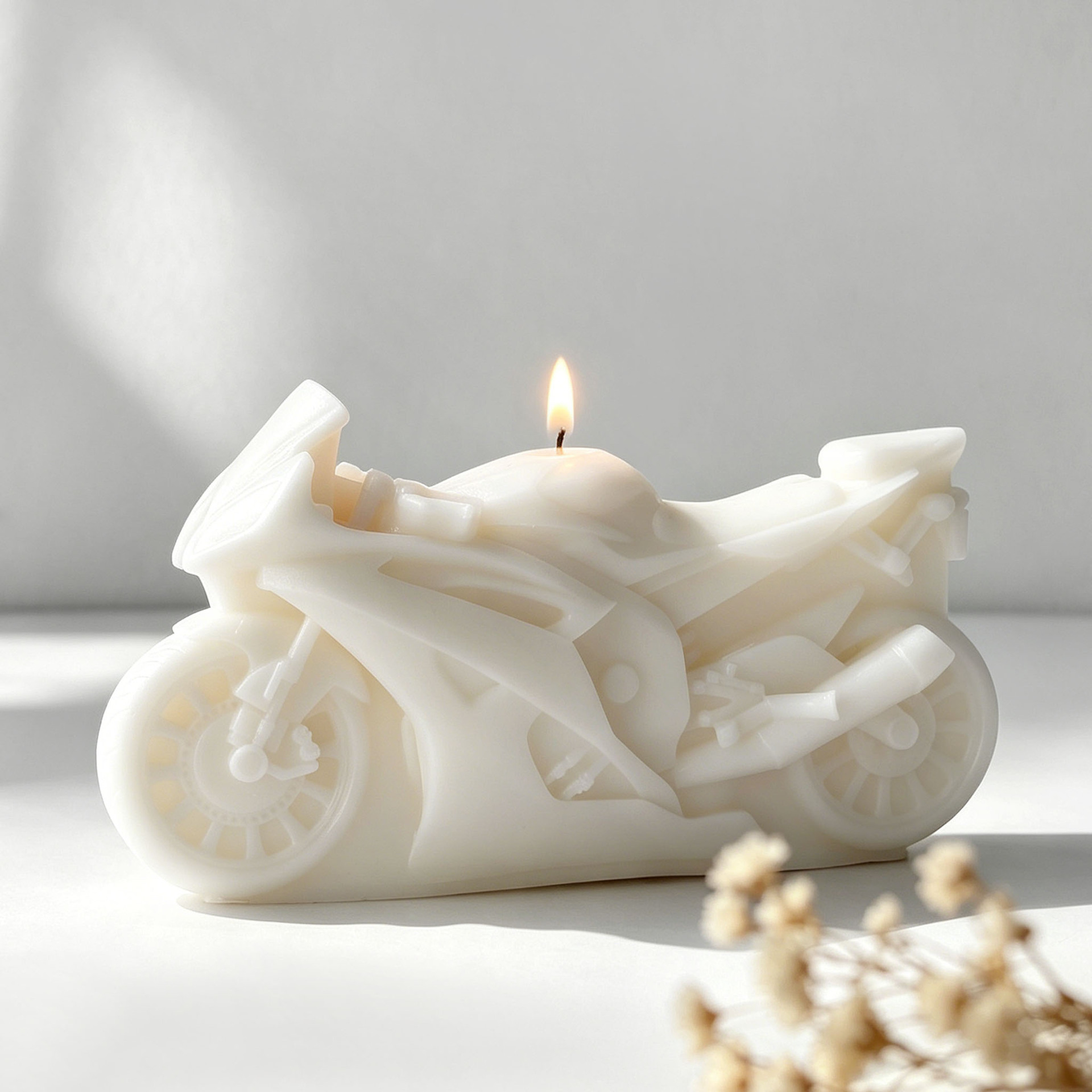 Motorcycle Design Kaars Silico - Candle Supplies Store recensie en prijs