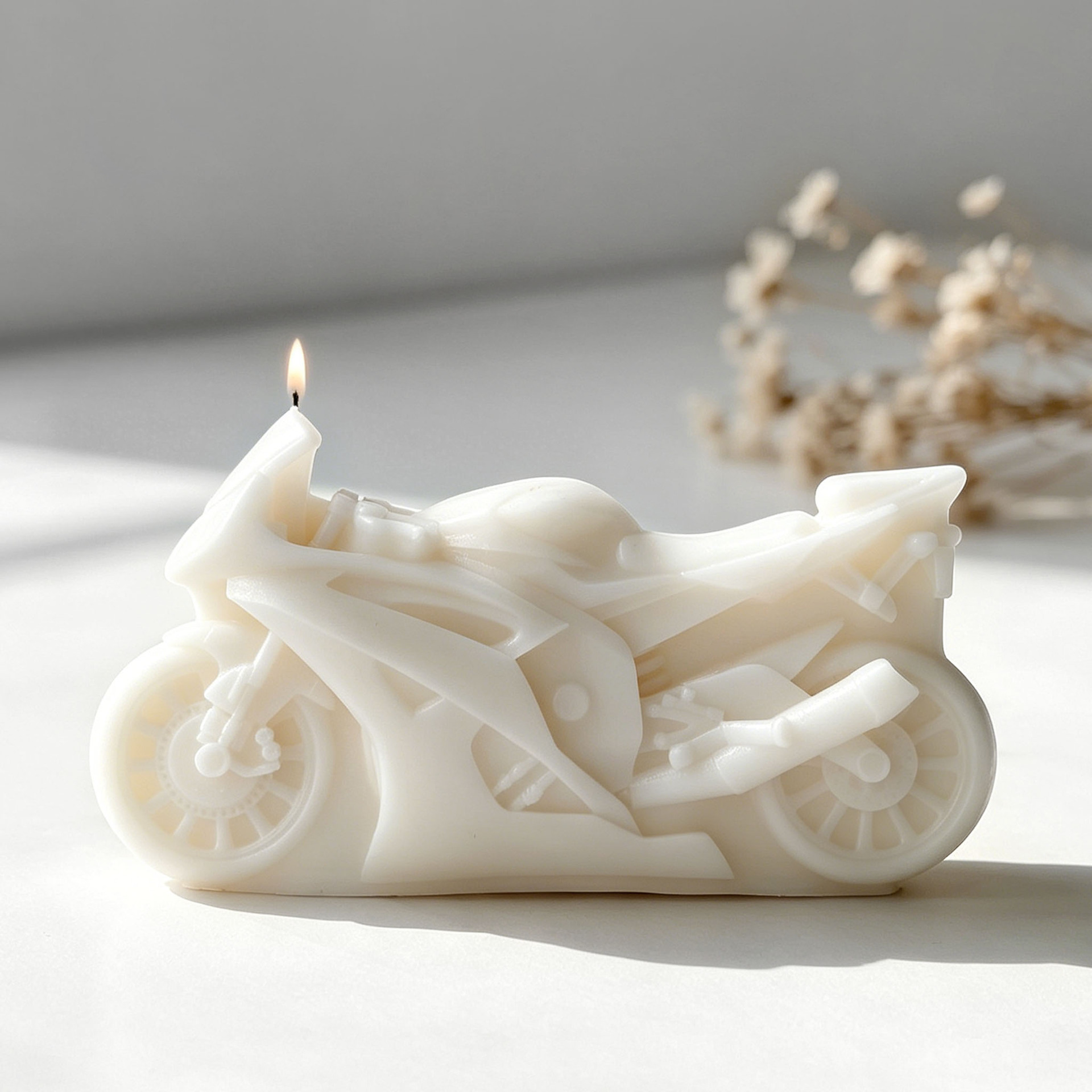 Motorcycle Design Kaars Silico - Candle Supplies Store recensie en prijs
