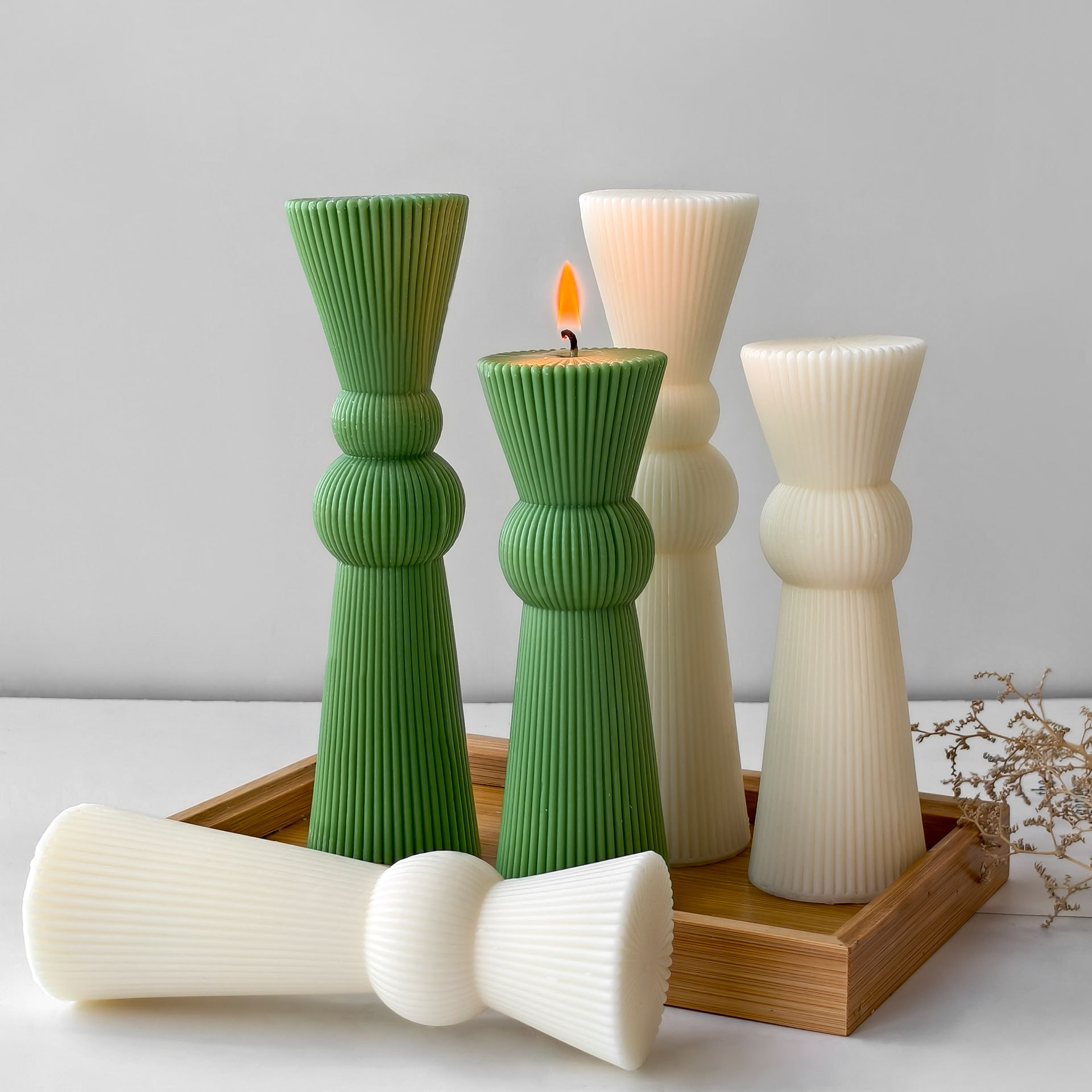 DIY lange staaf gestreepte pij - Candle Supplies Store recensie en prijs